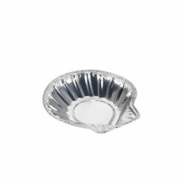 Coquille Saint Jacques aluminium 12,5 cm - par 100