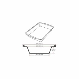 Plat aluminium couleur cuivre 3232 ml (PL3150) - par 100