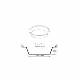 Tourtière aluminium 210 ml TO138 (A3351) - par 100