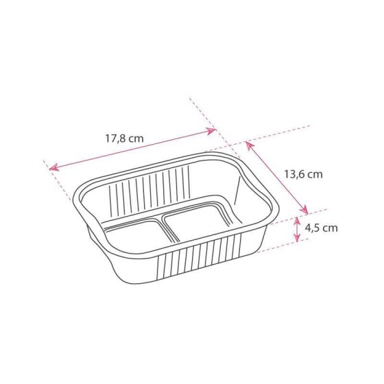 Barquette aluminium alimentaire jetable ecologique - Le Bon Emballage