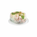 Moule aspic ovale pour oeuf en gelée plastique transparent - par 100