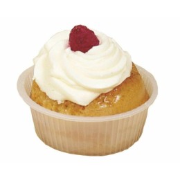 Caissette plastique baba au rhum 9,2 x 2,7 cm - par 1000