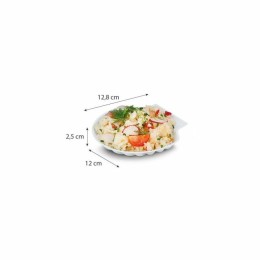 Coquille Saint-Jacques plastique blanche Moulipack 185 ml - par 200