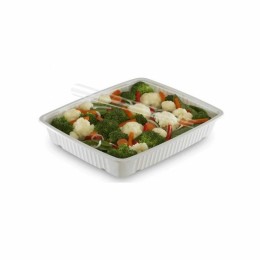 Barquette plastique scellable blanche GASTROPACK 3200 ml - par 150