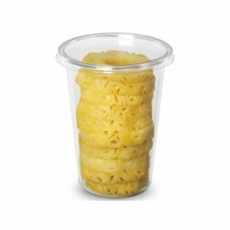 Pot plastique transparent Tusipack 1000 ml - par 50