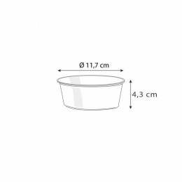 Pot plastique transparent Tusipack 250 ml - par 50