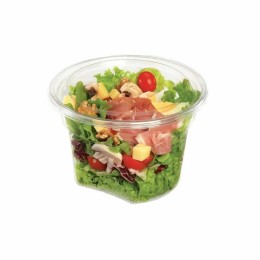 Pot plastique 1500 ml avec encoche TUSIPACK  - par 120