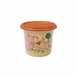Pot plastique PP "rillettes maison" avec couvercle 125 ml - par 250