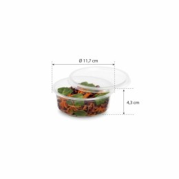 Pot plastique rond 250 ml TUSIPACK - par 500