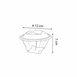 Bol salade cristal à couvercle déchirable 250 ml - par 60