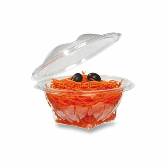 Bol Salade Plastique Charnière - SML Food Plastic