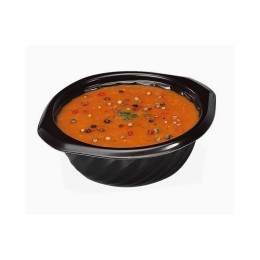 Bol scellable et micro-ondable 550 ml noir - par 600