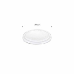 Couvercle en PLA pour saladier 840 ml et 1200 ml - par 300