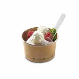 Pot carton kraft revêtement PLA 240 ml - par 25