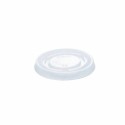 Couvercle plastique transparent pour pot à sauce bagasse 30 ml et 60 ml - par 50