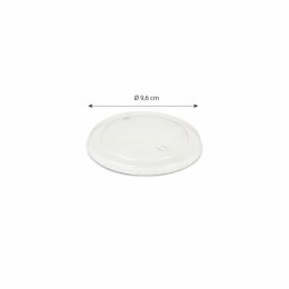 Couvercle dôme en PLA pour pot carton 240 ml - par 750
