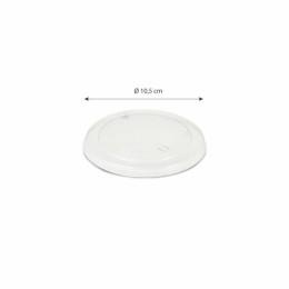 Couvercle dôme en PLA pour pot carton 360 ml - par 750