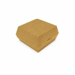 Moyenne boîte hamburger kraft brun - par 450