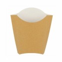 Étui à frites kraft brun 165 ml - par 200