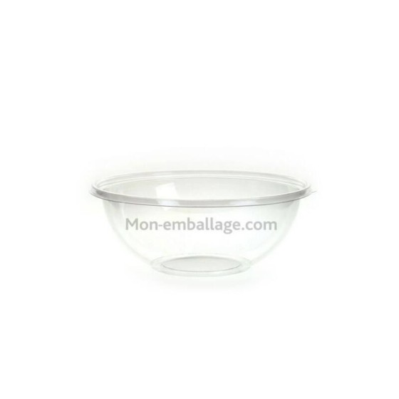 Saladier plastique transparent 26 cm - par 50