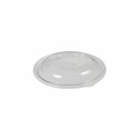 Couvercle dôme plastique transparent pour saladier rond jetable 14 cm - par 50
