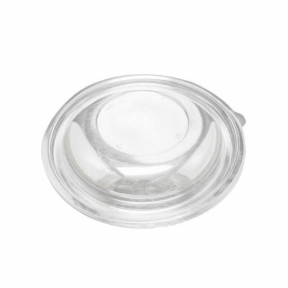 Saladier transparent rond avec couvercle 1 L