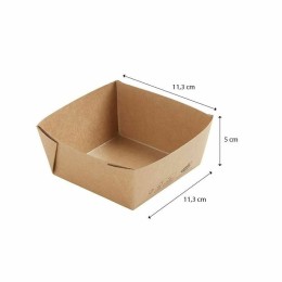 Barquette viking kraft brun biodégradable 510 ml - par 300