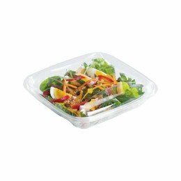 Boite à salade crudipack 1100 ml cristal avec couvercle - par 70