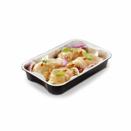 Barquette aluminium noire Ready2Cook 1920 ml - par 100