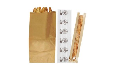 Sacs à pains et baguettes professionnels | Mon-emballage