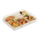 Plateaux repas biodégradables