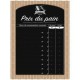Etiquettes de prix et panneaux