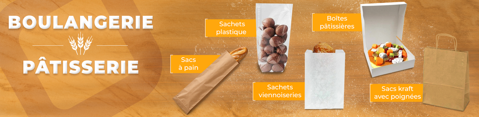 Produits pour boulangerie et patisserie