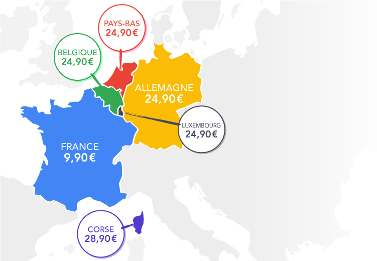 Carte livraison