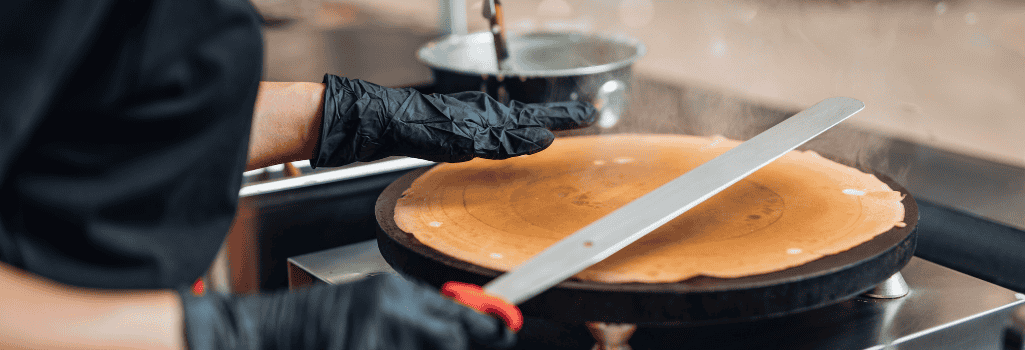 Emballage crêpe et gaufres