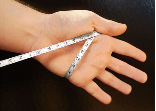 mesure taille main