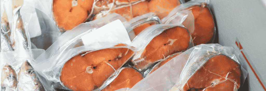 congeler des aliments sous vide