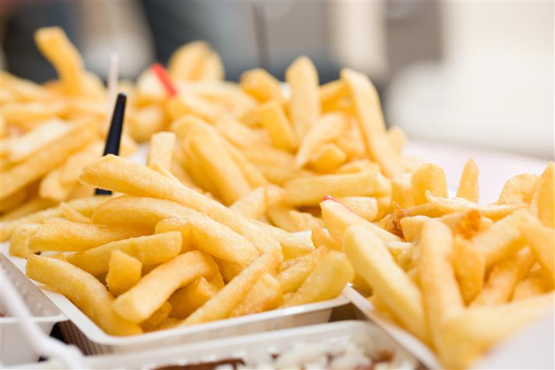 Contenant pour frites