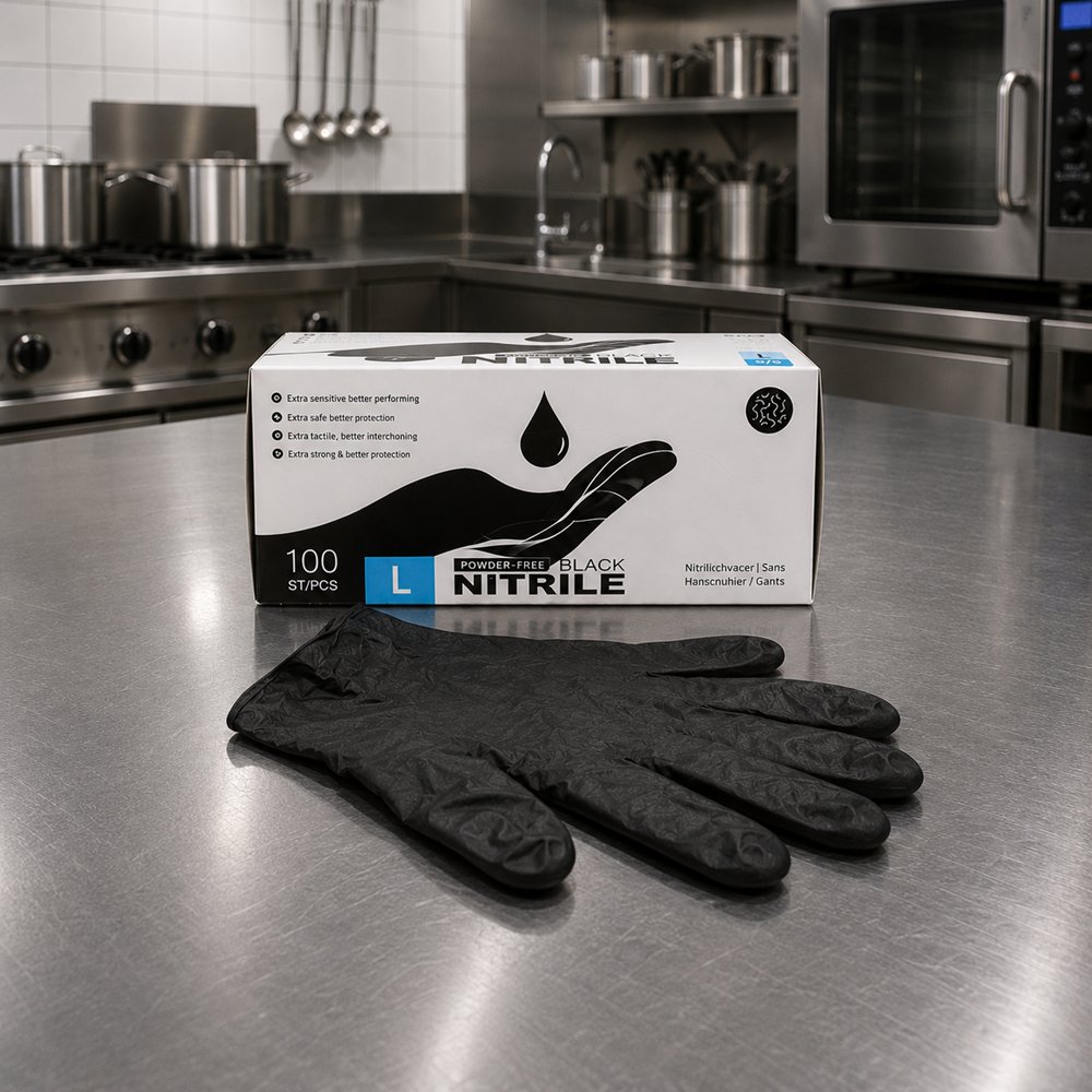 Gants nitrile