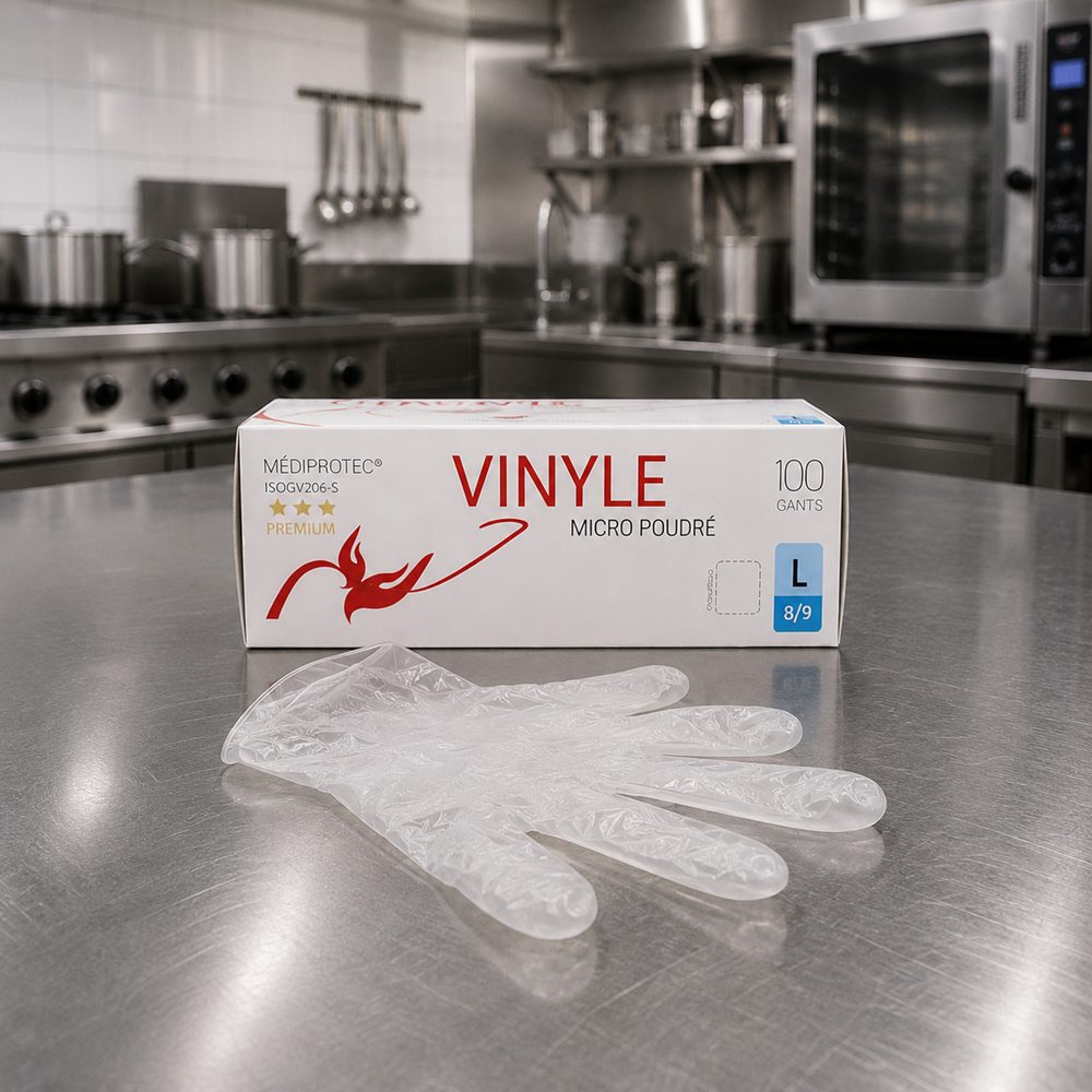 Gants vinyle