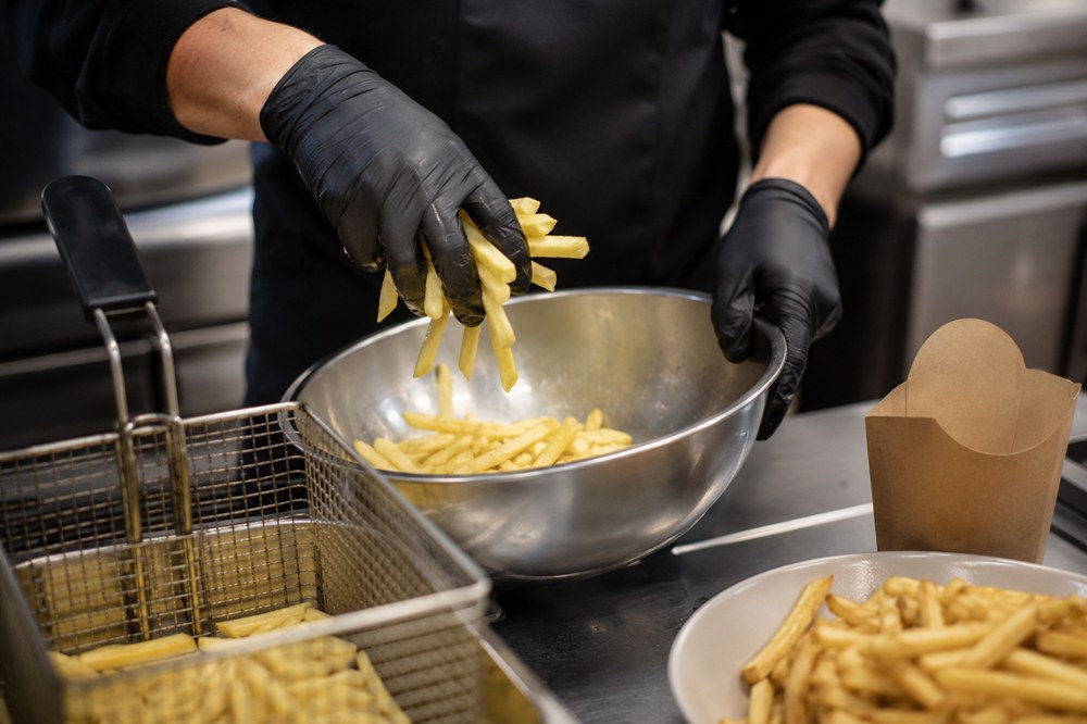 Gants contact alimentaire