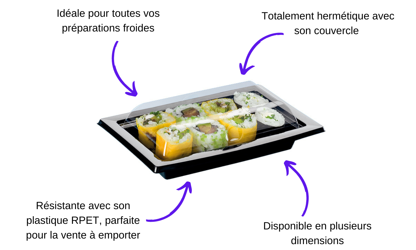 barquette quadripack