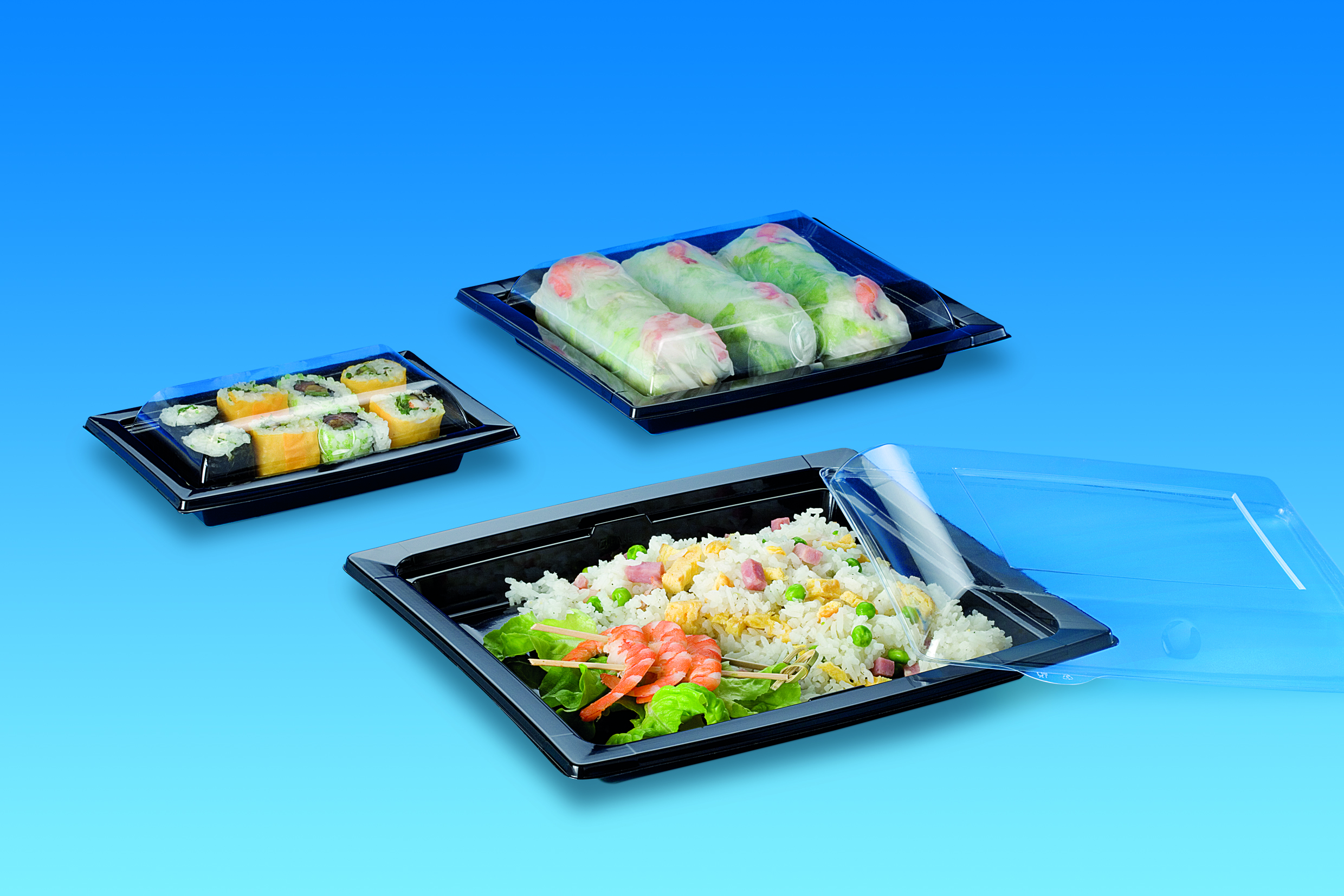 barquette quadripack disponible en plusieurs tailles