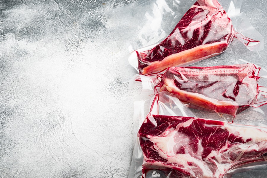 congélation viande sous vide