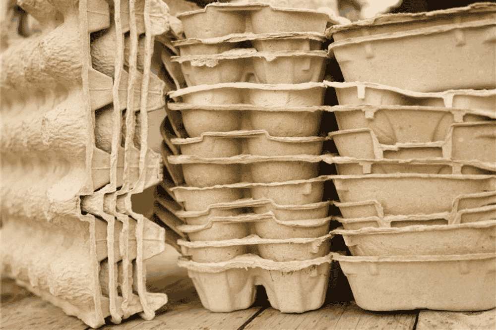 Boite à œufs recyclable et biodégradable
